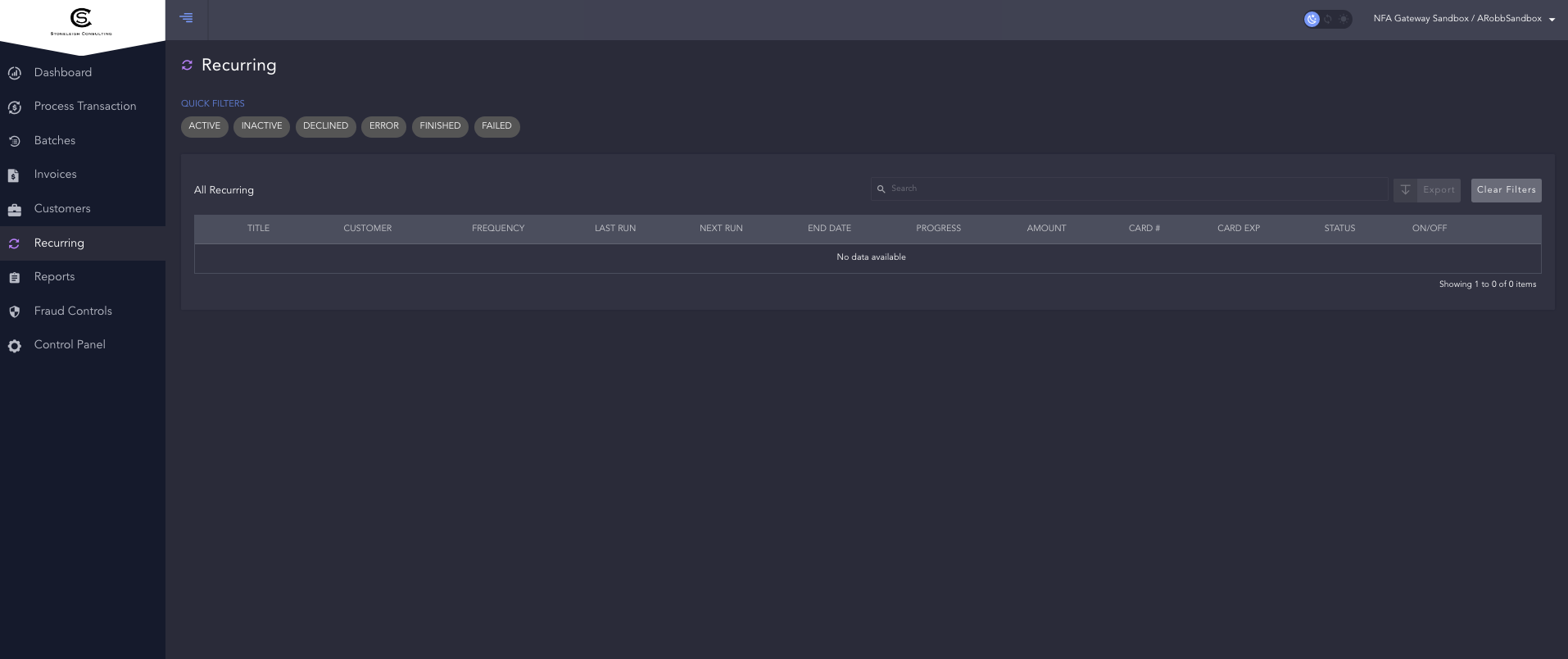 Transaction Reports