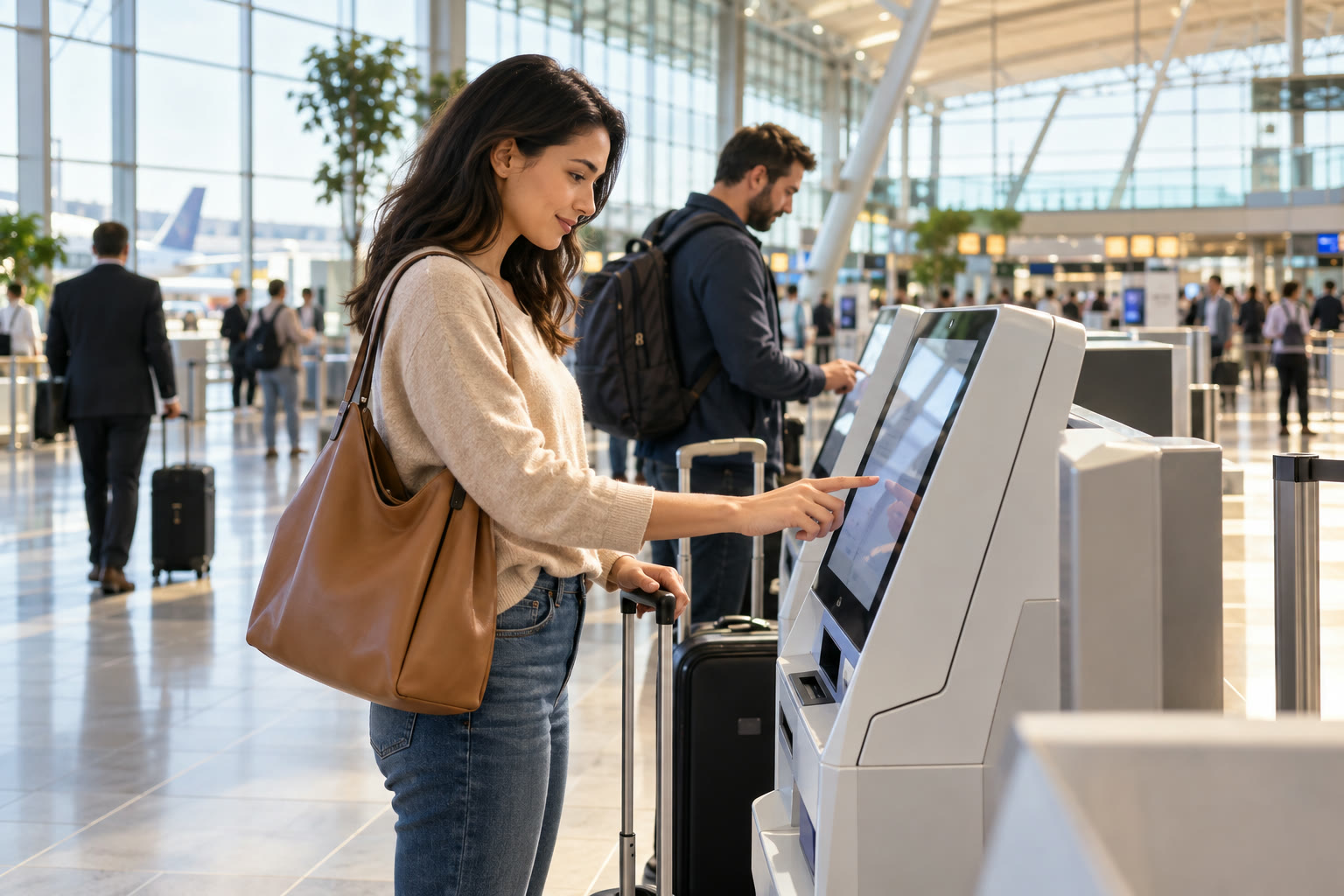 Airport kiosks